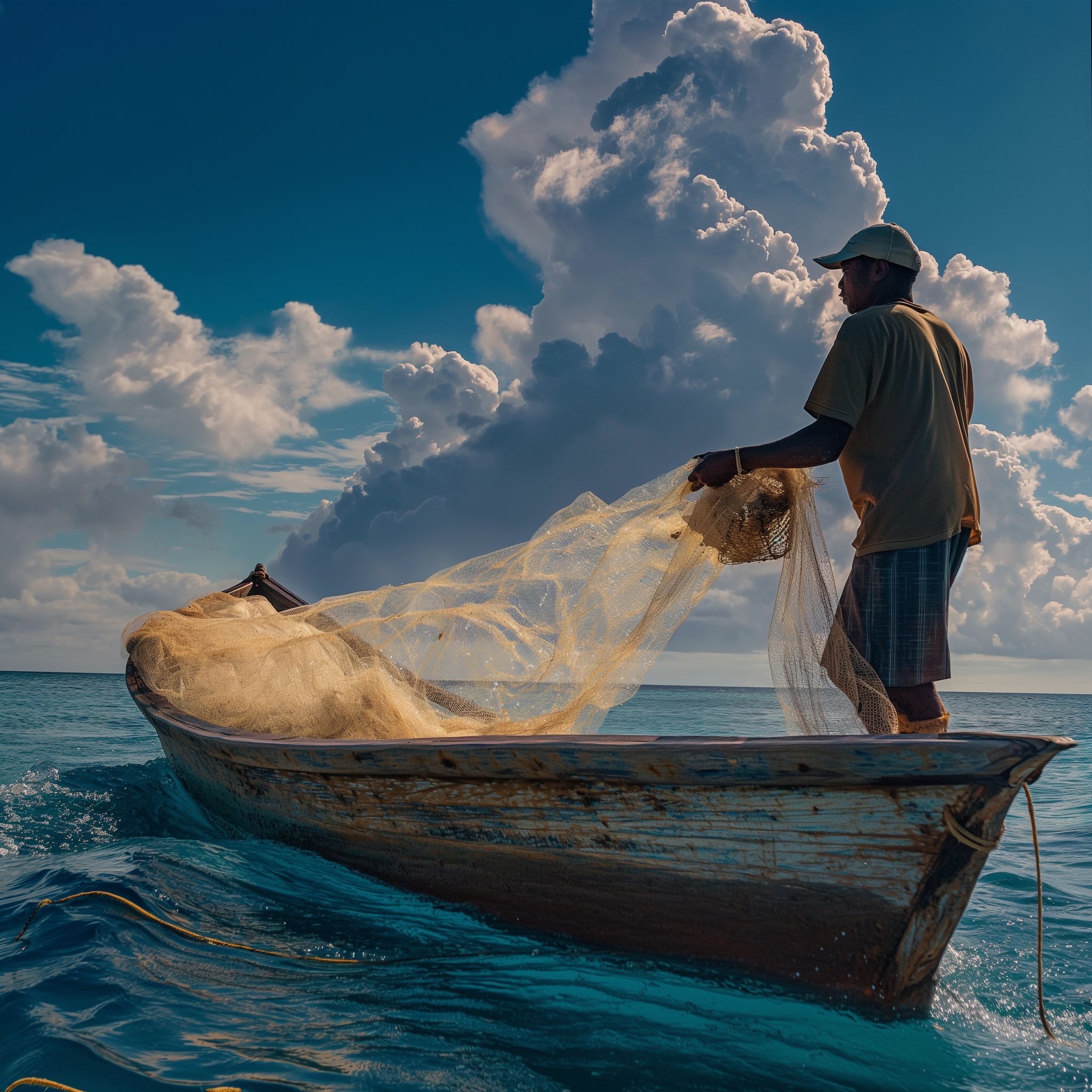 Casting nets on the Indian Ocean